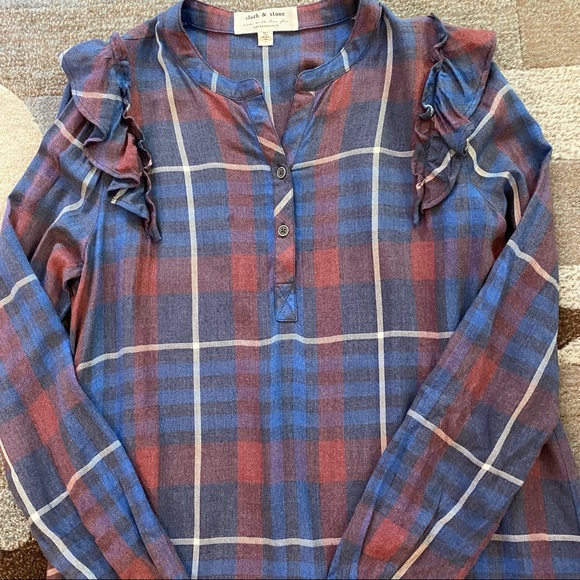 Anthropologie Cloth & Stone Shirt Dress - Picture 9 of 9